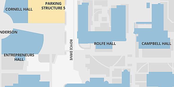 Map of Rolfe Hall
