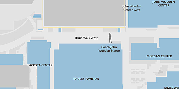 Map of Pauley Pavilion