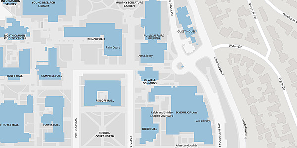 Map of Lu Valle Commons