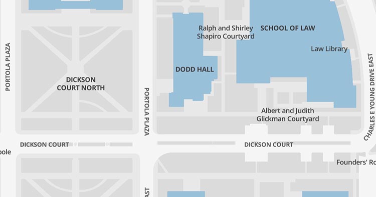 Map of 275 Dodd Hall