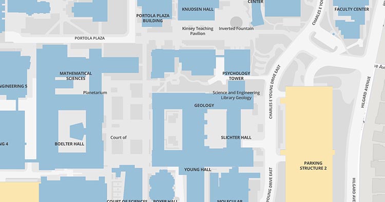 Map of 3680 Geology Building