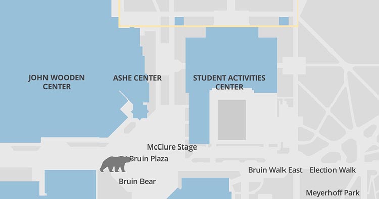 Map of LGBT Campus Resource Center