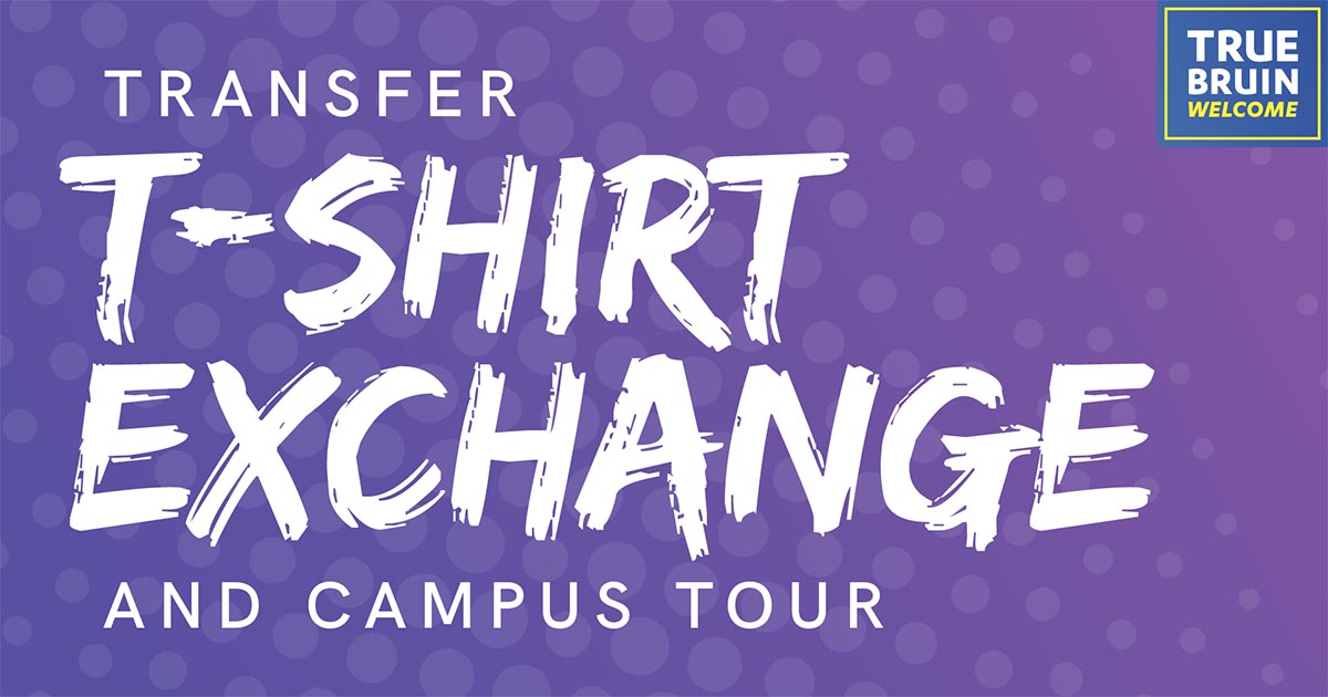 Transfer T-Shirt Exchange & Campus Tour
