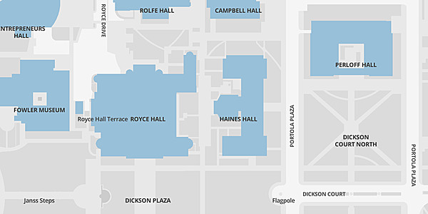 Map of 39 Haines Hall