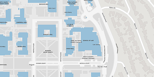 Map of Shapiro Courtyard