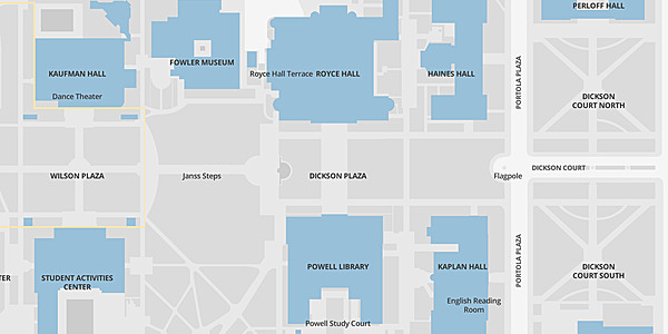 Map of Royce Quad