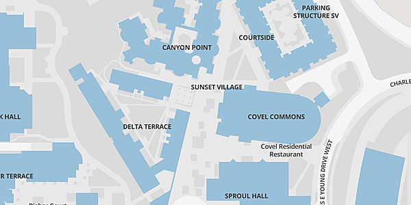 Map of Sunset Village Plaza