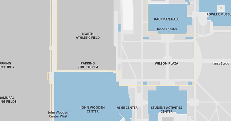 Map of Wallis Annenberg Stadium