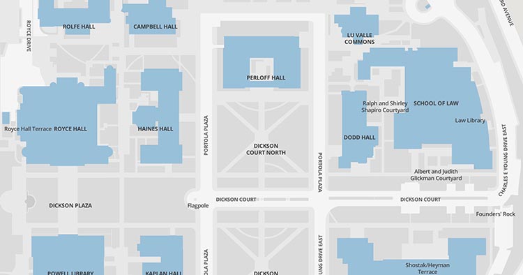 Map of Dickson Court North