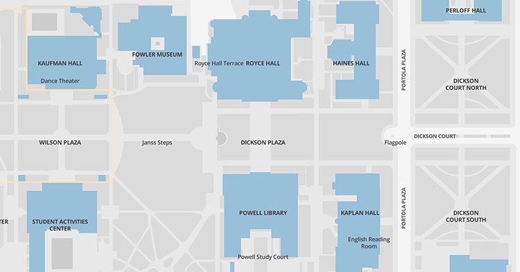 Map of Dickson Plaza