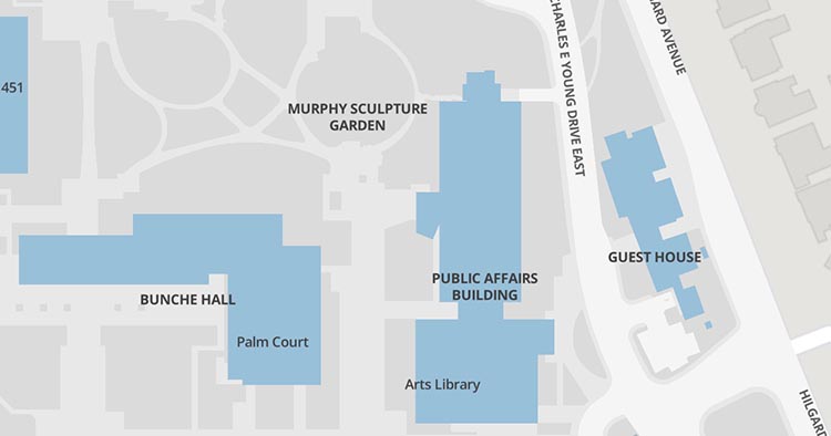 Map of 1500 Public Affairs Building