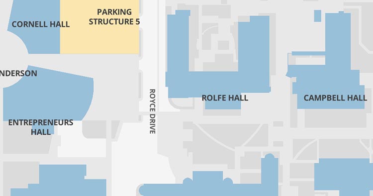 Map of 1308 Rolfe Hall