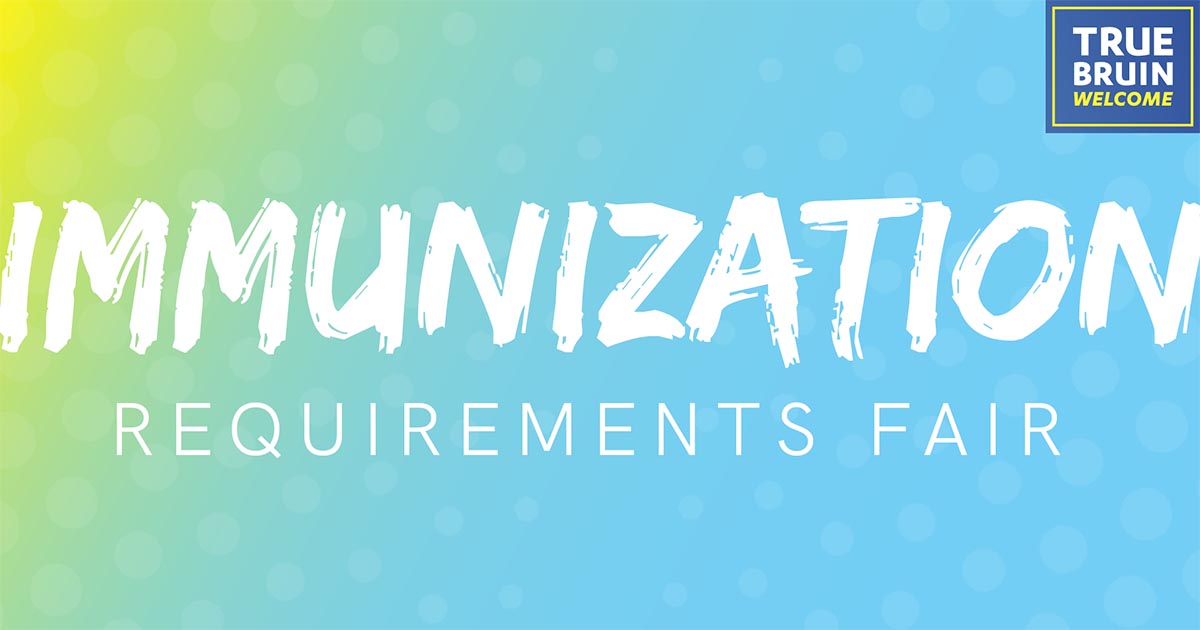 Immunization Requirements Fair