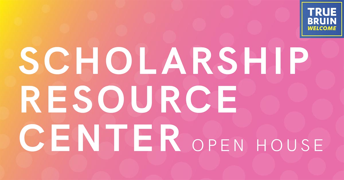 Scholarship Resource Center Open House