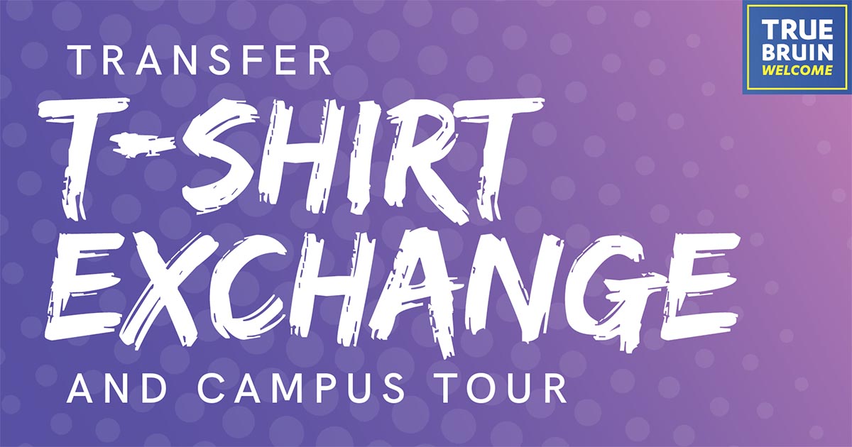 Transfer T-Shirt Exchange & Campus Tour