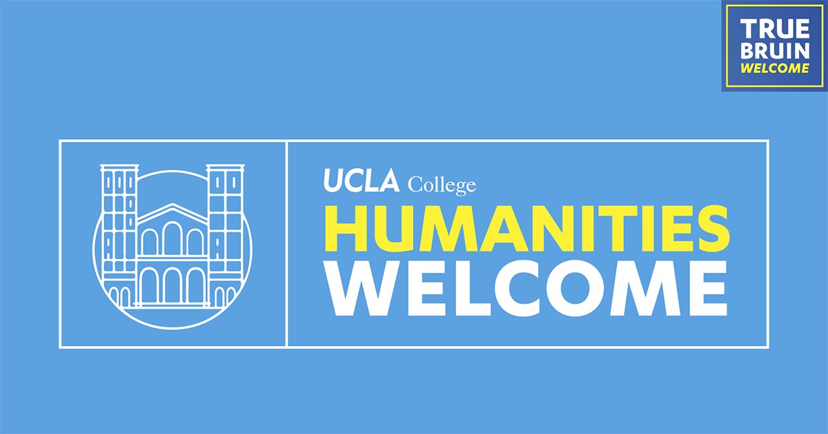 Humanities Welcome
