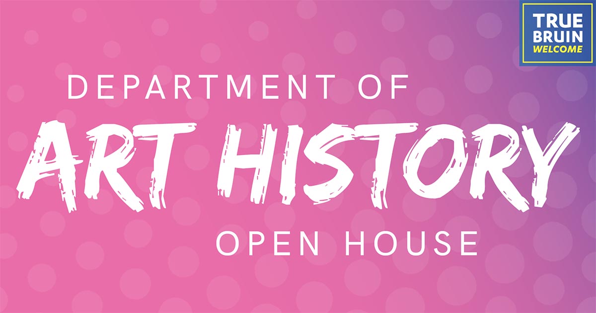 Department of Art History Open House